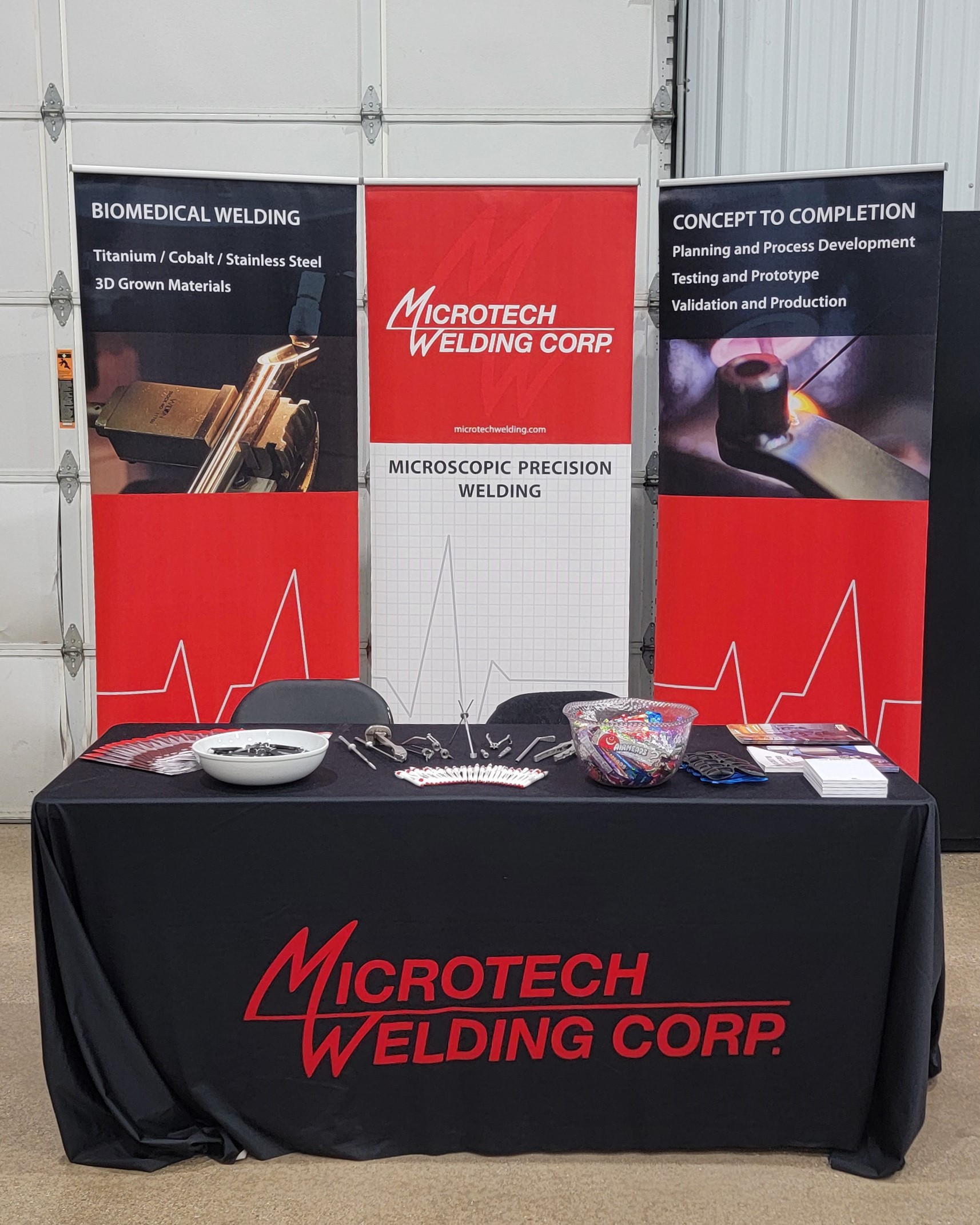 Microtech's booth