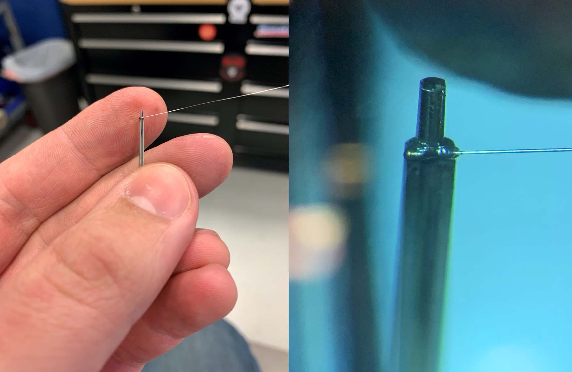 Zoom of Injector Needle Repair